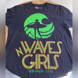 Graphic Tee - Black and Green